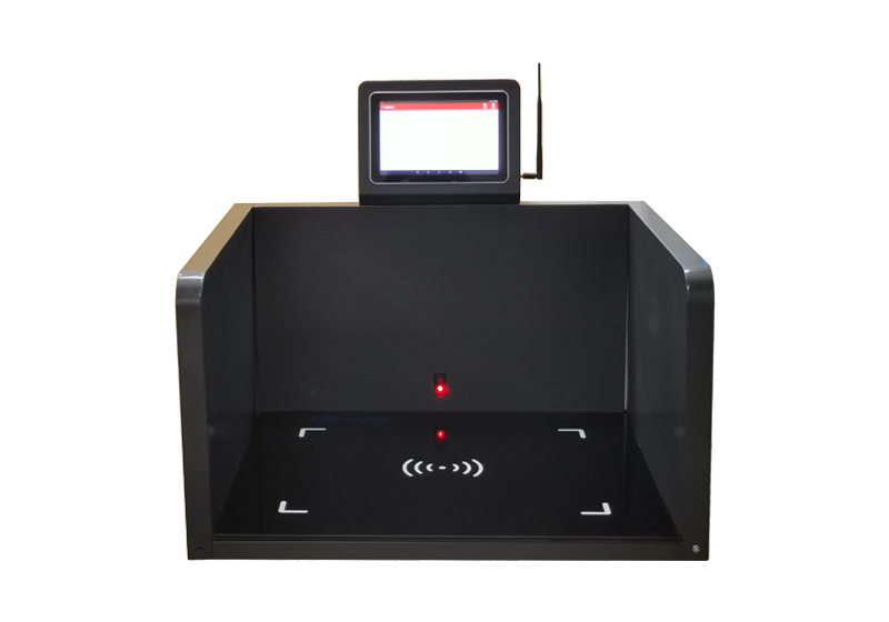 RFID三面屏蔽桌面一体机