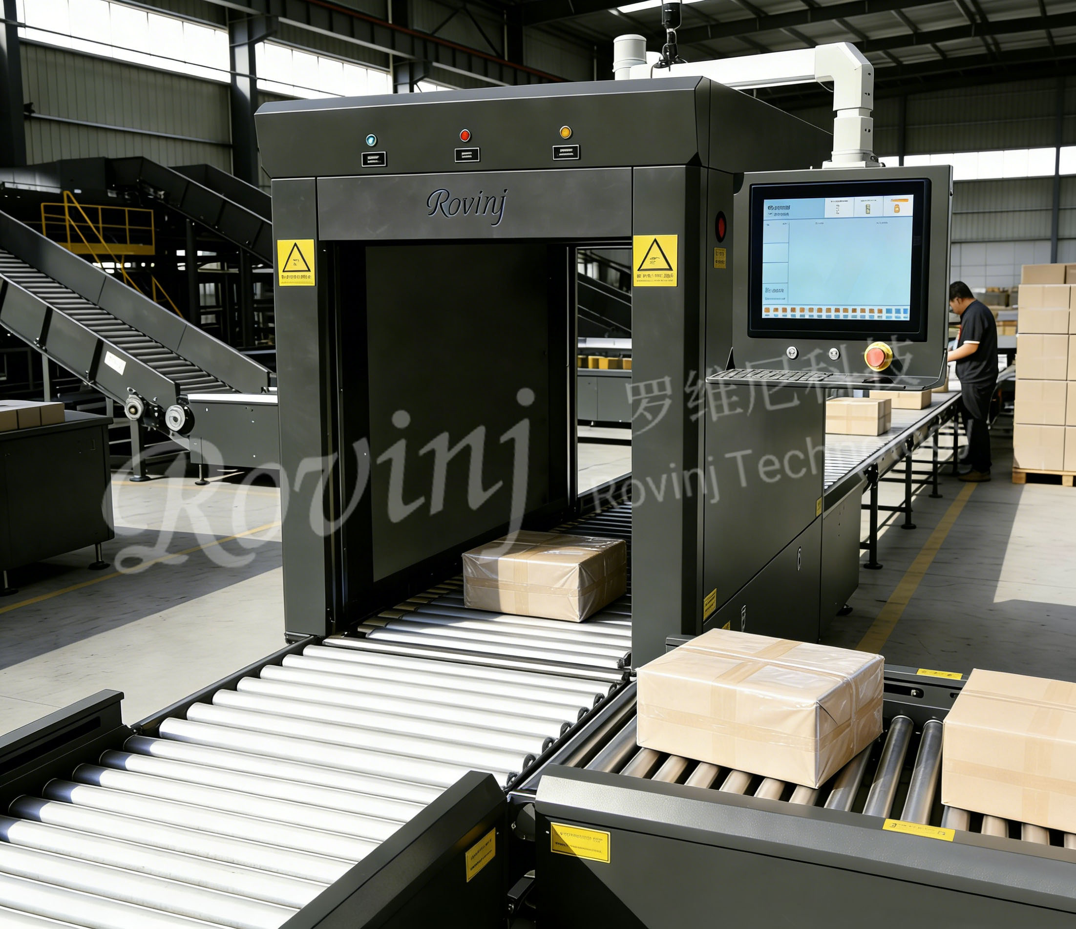 别让包裹“跑偏”：RFID通道机如何攻克快递中转场的分拣难题？