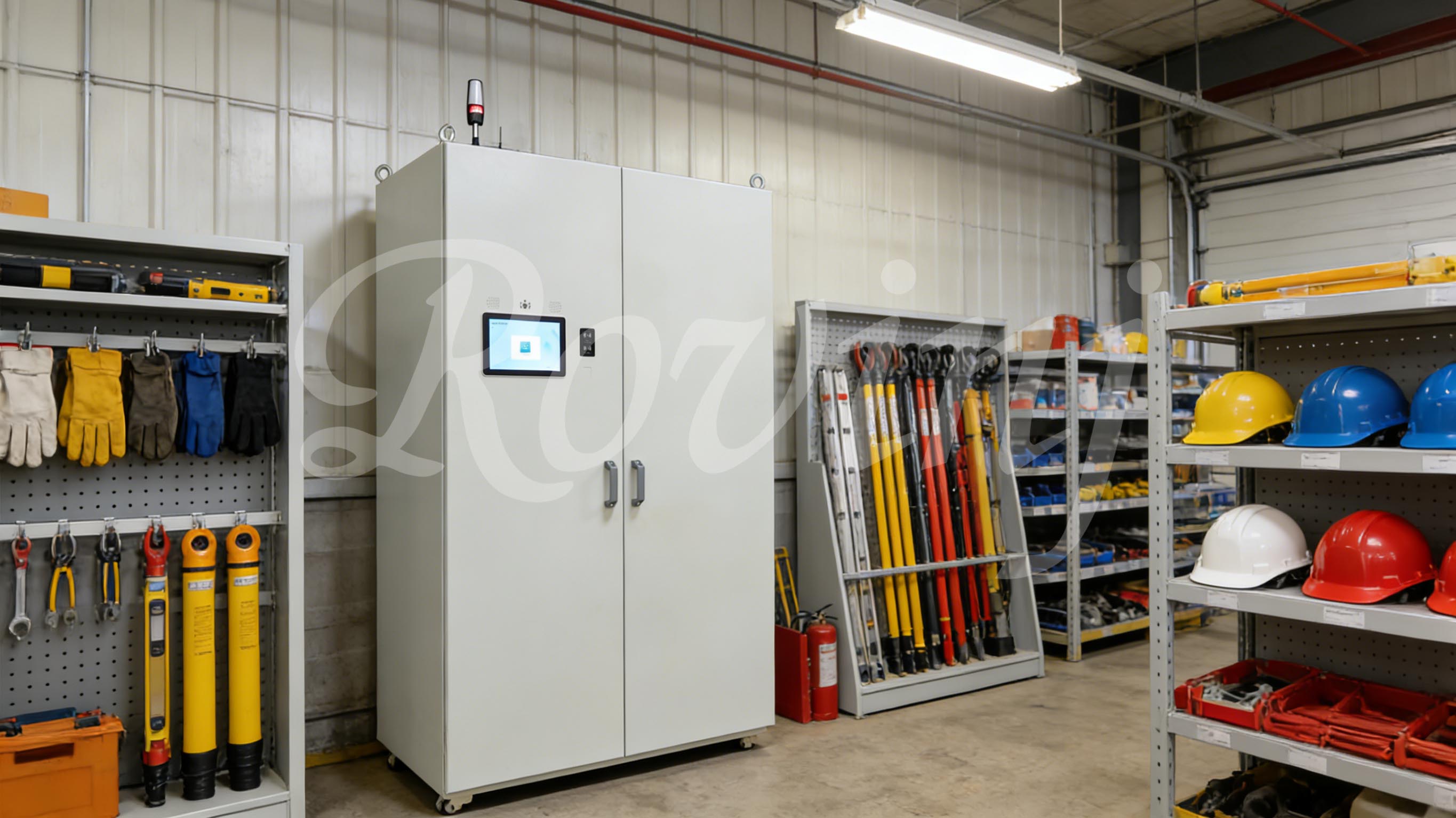 RFID智能工具柜助力电力行业数字化转型