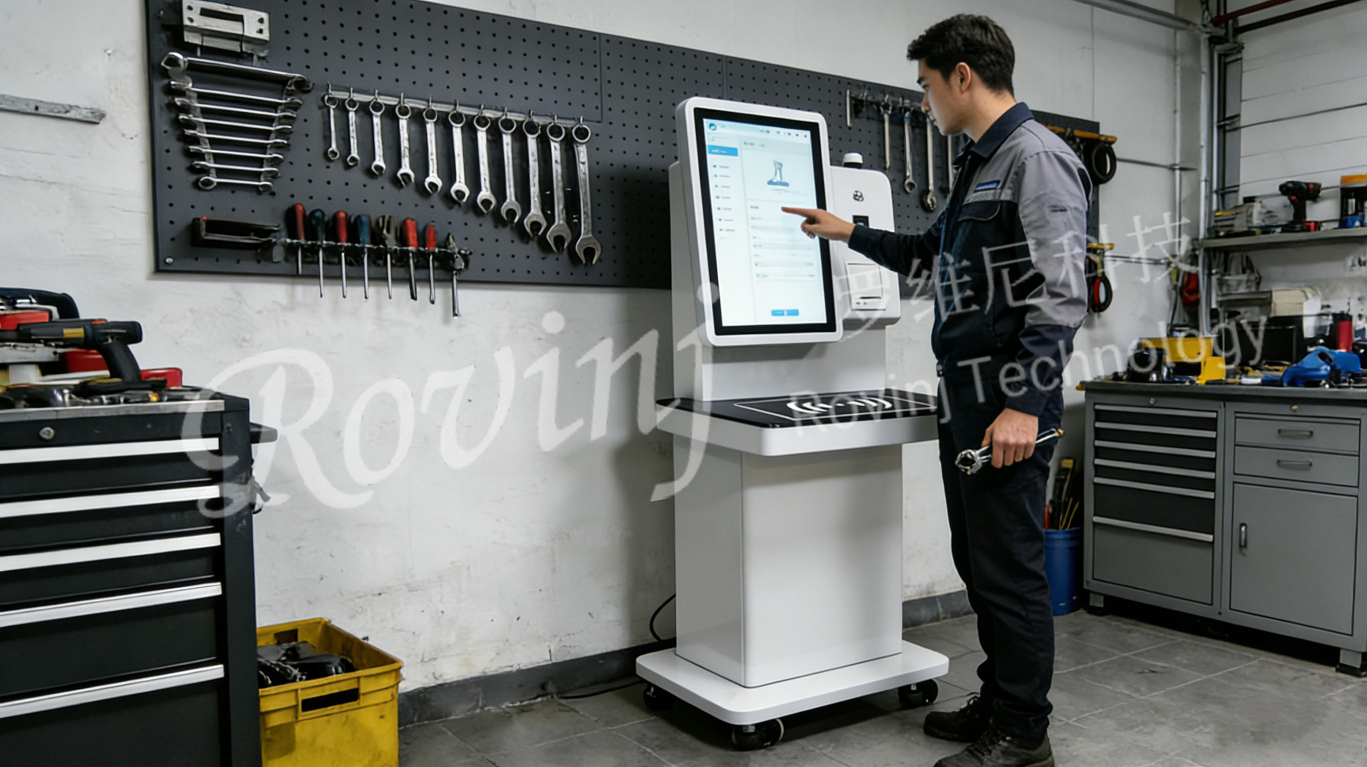 RFID智能借还操作台+门禁——1+1＞2的工具库房管理“黄金组合”